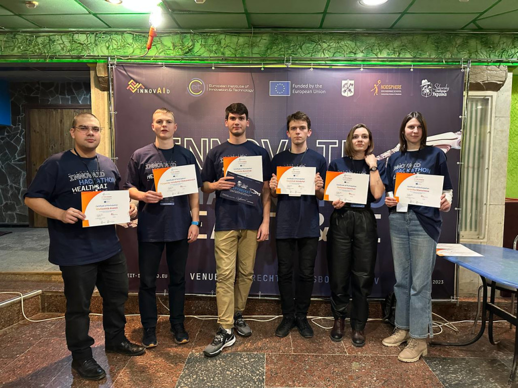 Перемога студентів ПДМУ та Національного технічного університету "КПІ" імені Ігоря Сікорського у Міжнародному хакатоні зі штучного інтелекту в медицині — InnovAId