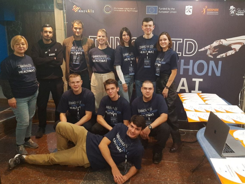 Перемога студентів ПДМУ та Національного технічного університету "КПІ" імені Ігоря Сікорського у Міжнародному хакатоні зі штучного інтелекту в медицині — InnovAId