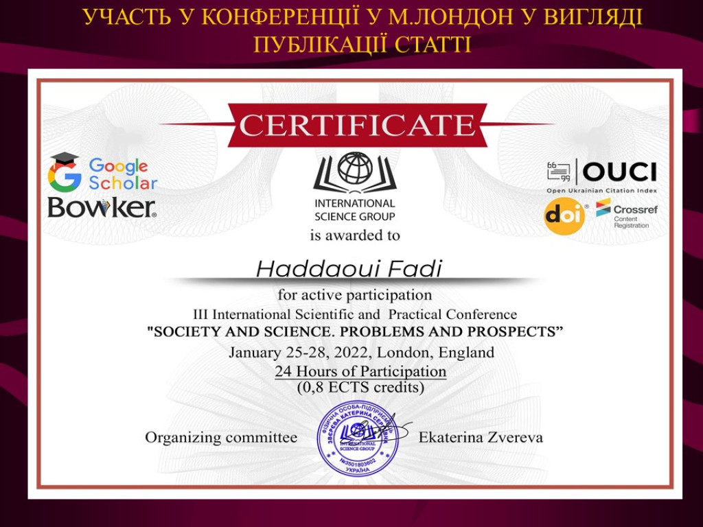 Досягнення студентської наукової групи кафедри Фізіології